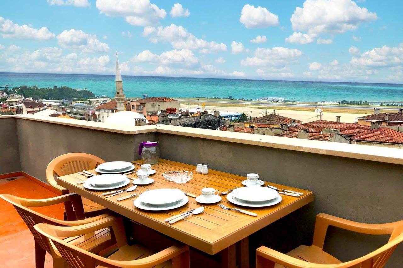 Elmas Apart Hotel ทรับซอน ภายนอก รูปภาพ